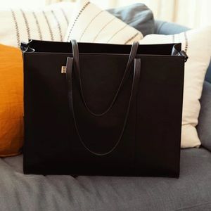BEIS Mini Work Tote in Black